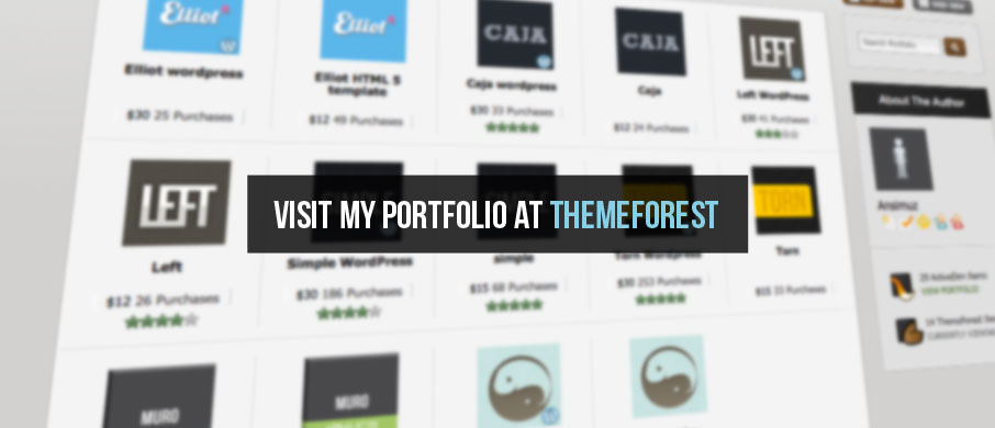 Support the freebies buying high quality premium themes from my portfolio at themeforest cc攻击免费网页版